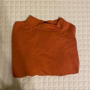 4/$20 mock neck crop top